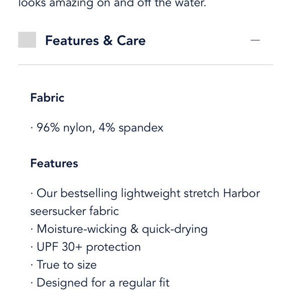 Vineyard Vines Hartley harbor coverup - Picture 10 of 10